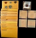 Complete Set of Proof Sets, 1950-1964. (Uncertified).
