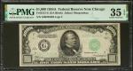 Fr. 2212-G. 1934A $1000  Federal Reserve Note. Chicago. PMG Choice Very Fine 35 EPQ.