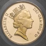 GREAT BRITAIN Elizabeth II エリザベス2世(1952~) 2Pounds 1992 PCGS-PR68 DCAM Proof