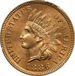 1886 Indian Cent. Type I Obverse. MS-64 RD (PCGS). OGH--First Generation.