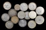MIXED LOTS. World Silver Issues (15 Pieces), 1813-1942. Grade Range: VERY FINE to EXTREMELY FINE.
