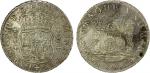 PERU: Carlos III, 1759-1788, AR 8 reales (26.93g), 1772-LM, KM-64.1, assayer JM, rare variety with d