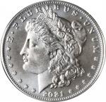 2021-S 100th Anniversary Morgan Silver Dollar. Mint State (Uncertified).