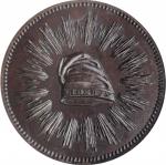 1836 First Steam Coinage Medal. Mar 23/Feb 22 Date. Copper. 28 mm. By Christian Gobrecht. Julian MT-