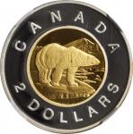 CANADA. 2 Dollars, 1996. Ottawa Mint. NGC PROOF-69 Ultra Cameo.