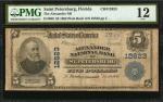 Saint Petersburg, Florida. $5 1902 Plain Back. Fr. 609. The Alexander NB. Charter #12623. PMG Fine 1