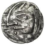 NAKHSHAB: Anonymous, ca. 4th century, AR hemidrachm (2.02g), Zeno—, stylized bust left // fanciful d