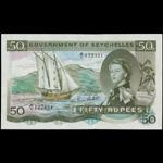 SEYCHELLES. Government of Seychelles. 50 Rupees, 1.1.1972. P-17d.