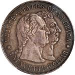 1900 Lafayette Silver Dollar. AU Details--Environmental Damage (PCGS).