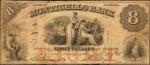 Charlottesville, Virginia. Monticello Bank. July 1, 1861. $8. Fine.