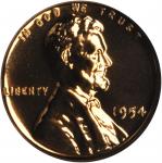 1954 Lincoln Cent. Proof-69 RD (NGC).