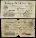 Burlington and Driffield Bank (Harding,Smith and Stansfeld), ｣5, 5 November 1840, serial number 7605