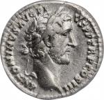 ANTONINUS PIUS, A.D. 138-161. AR Denarius, Rome Mint, ca. A.D. 141-143. ANACS EF 40.