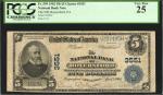 Royersford, Pennsylvania. $5  1902 Plain Back. Fr. 599. The NB. Charter #3551. PCGS Currency Very Fi