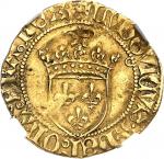 FRANCE / CAPÉTIENSLouis XI (1461-1483). Demi-écu d’or à la couronne, 2e émission ND (1474), Toulouse