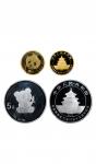 2017年中国熊猫金币发行35周年纪念金银套装 NGC PF 70