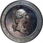 1860 U.S. Mint Cabinet Medal. Musante GW-241, Baker-326, Julian MT-23. Silver. Specimen-64 (PCGS).