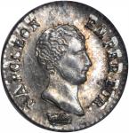 FRANCE. 1/4 Franc, AN 13A (1804). Paris Mint. PCGS MS-63.