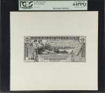 Fr. 224-225. 1896 $1 Silver Certificate. PCGS Currency Very Choice New 64 PPQ. Face Essay Proof.