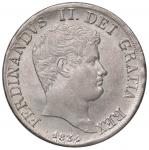 Italian coins;NAPOLI Ferdinando II (1830-1859) Piastra 1834 - Magliocca 539 AG (g 27.32) Minimi colp