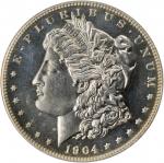 1904 Morgan Silver Dollar. Proof-64 (NGC).