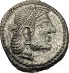 Greek Coins, Syracuse.  Deynomenid Tyranny (485-466 BC).. AR Litra. SNG ANS 116. Cf. Boehringer 369-