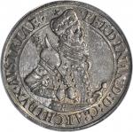 AUSTRIA. Taler, ND. Hall Mint. Archduke Ferdinand (1564-95). PCGS Genuine--Mount Removed, AU Details