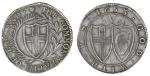 Commonwealth (1649-60), Crown, 1653, 30.01g, m.m. sun, ns over inverted ns in legend, shield of Engl