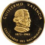 COLOMBIA. 1500 Pesos, 1973. Popayan Mint. PCGS PROOF-66 Deep Cameo.