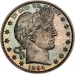 1894 Barber Half Dollar. Proof-67 (PCGS).