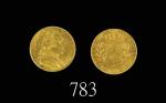 1815A年法国路易18世金币20法郎1815A France, Louis XVIII Gold 20 Francs. PCGS MS61 金盾 