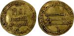 Islamic - Early Post-Reform，ABBASID: al-Mahdi, 775-785, AV dinar (4.15g), NM, AH169, A-214, VF.