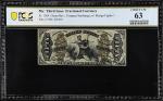 Fr. 1364. 50 Cents. Third Issue. PCGS Banknote Choice Uncirculated 63.