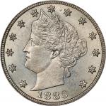 1883 Liberty Head Nickel. No CENTS. MS-65 (PCGS).