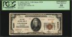 Chandler, Oklahoma. $20 1929 Ty. 2. Fr. 1802-2. The First NB. Charter #5354. PCGS Currency Choice Ab