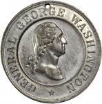 1896 Centennial of Washingtons Farewell Address Medal. White Metal. 37.7 mm. Baker-Unlisted. About U