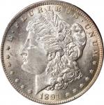 1891-CC Morgan Silver Dollar. AU-58 (PCGS).