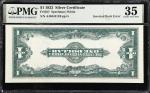 Fr. 237. 1923 $1 Silver Certificate. PMG Choice Very Fine 35. Inverted Back Error.