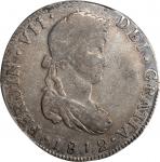 GUATEMALA. 4 Reales, 1812 M. Nueva Guatemala Mint. Ferdinand VII. PCGS VF-25.