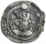 SASANIAN KINGDOM: Valkash, 484-488, AR drachm  (3.82g), AS  (Asuristan, the Treasury mint), ND, G-17