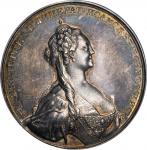 RUSSIA. Silver Small Pox Vaccination Medal, ND (Instituted 1826). PCGS SP-63 Secure Holder.