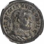 GALERIUS AS CAESAR, A.D. 293-305. AE Follis (9.80 gms), Treveri Mint, 1st Officina, ca. A.D. 302-303