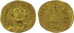 BYZANTINE EMPIRE: Constans II, 641-668, AV solidus (4.25g), Constantinople, S-954, bust facing, shor