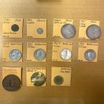 Group Lots - Mixed Worldwide. WORLDWIDE: diverse LOT of 11 world coins and medals, including Malta (
