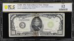 Fr. 2211-G. 1934 $1000 Federal Reserve Note. Chicago. PCGS Banknote Fine 12 Details.