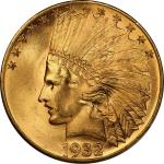 1932 Indian Eagle. MS-65+ (PCGS).