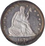 1879 Liberty Seated Quarter. Proof-66 (NGC). CAC.