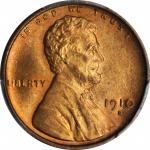 1910-S Lincoln Cent. MS-65 RD (PCGS).