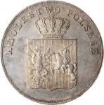 POLAND. 5 Zlotych, 1831-KG. Warsaw Mint. PCGS AU-58 Gold Shield.