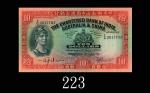 1941年印度新金山中国渣打银行拾员。右边微裂八成新1941 The Chartered Bank of India, Australia & China $10 (Ma S12), s/n T/G2